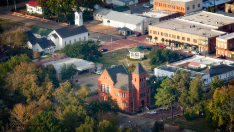 Jefferson Texas Museum Aerial